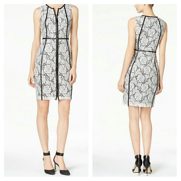 Calvin Klein Dresses & Skirts - (Calvin Klein) floral-print lace dress